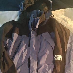 The North Face Black and Purple Jacket